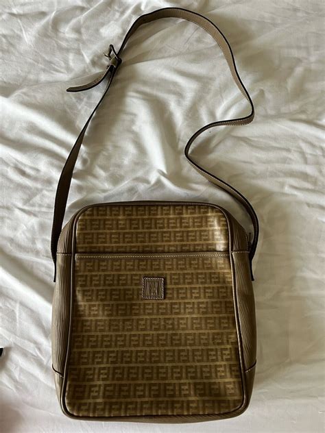 fendi crossbody shoulder bags|authentic vintage fendi crossbody bag.